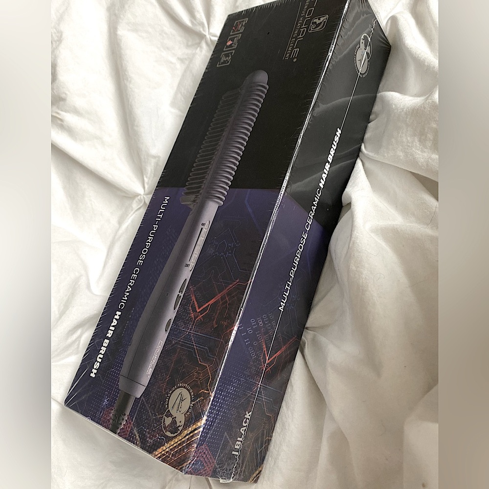 NEVER USED multi-purpose ceramic hair brush